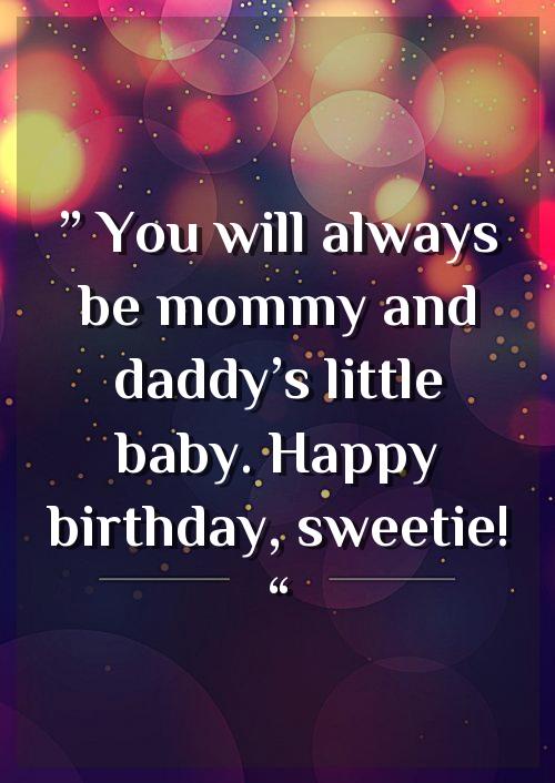 birthday wishes to girl baby